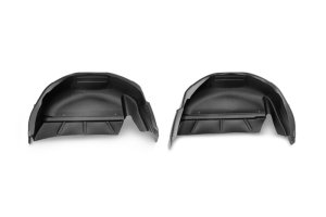 Ford F-150 Wheel Well Guards - Rear - Husky Liners - High Density Polypropylene - Black - `21-`23